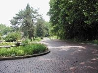 Driveway & the Seal Fountain