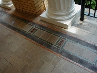 Tile floor of the Grand Veranda