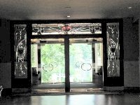 Beveled Glass Entry Way)
