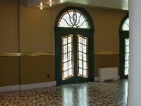 Lobby Door and Reflection