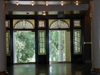 Electric Lights and Beveled Glass
