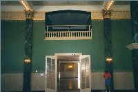 Balcony over the Dining Room where the Orchestra played for the Diners