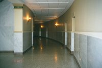 First Floor Hallway after Restoration