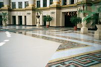 Sunlight on the Atrium Floor