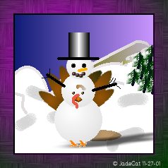 Frosty the Turkey ...