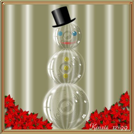 Crystal Snowman