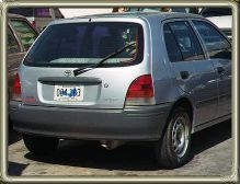 License Plate: Margarita - Puerto Libra