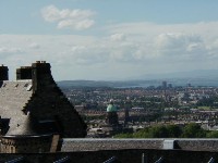 That's the Forth Bridge WA-A-A-Y out there.