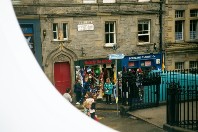 I liked this clever sign on a shop near the Castle